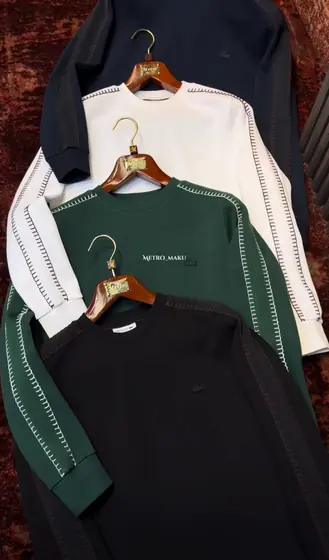 Stitch Sweatshirts — 4 Shades — men's wear at Panchayati Yaar Clothing, Bhopal
